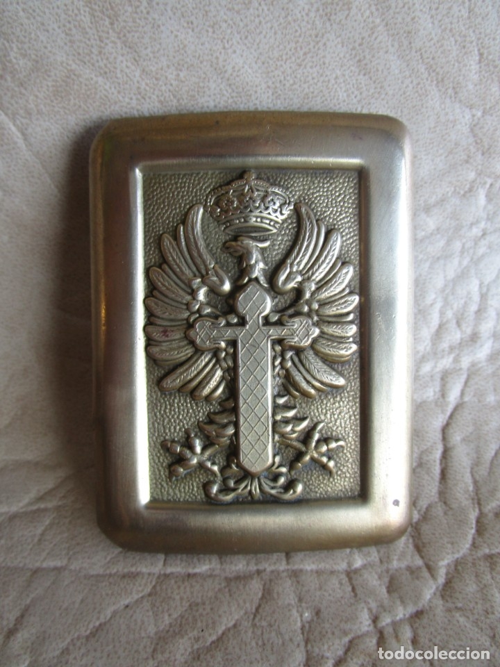 Militaria: antigua hebilla ejercito espa&ntilde;ol - Foto 1