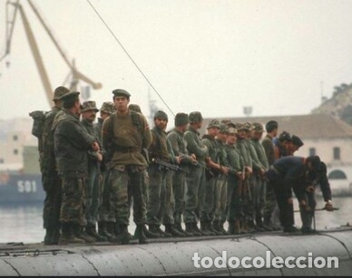 Militaria: Chambergo ESTOL UOE TEAR, Infantería Marina, talla P. - Foto 9 - 174991337