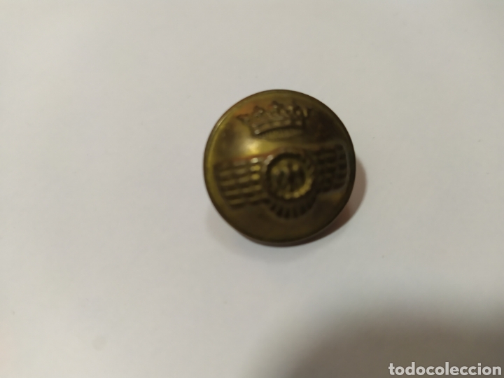 Militaria: Bot&oacute;n de &eacute;poca de la Rep&uacute;blica del Ej&eacute;rcito del aire. - Foto 1