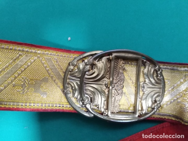 Militaria: Cintur&oacute;n Militar de Gala - Foto 3
