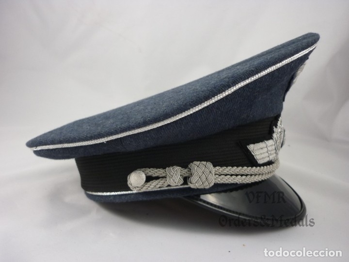 Militaria: Gorra de oficial de la Luftwaffe - Foto 2