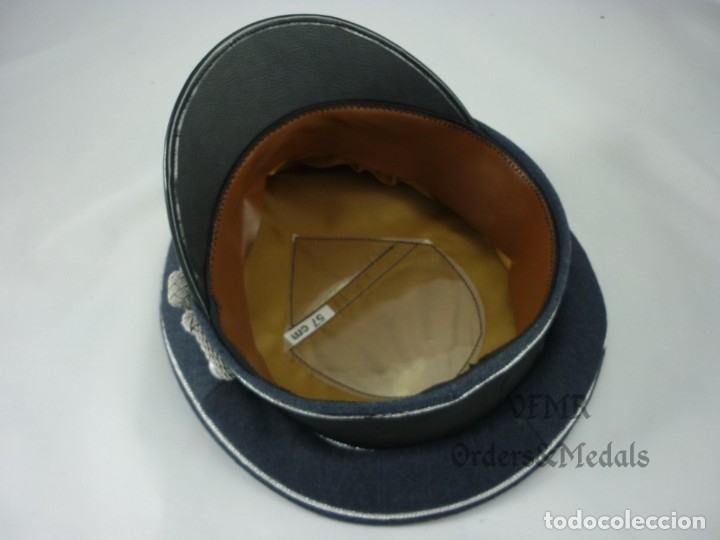 Militaria: Gorra de oficial de la Luftwaffe - Foto 3