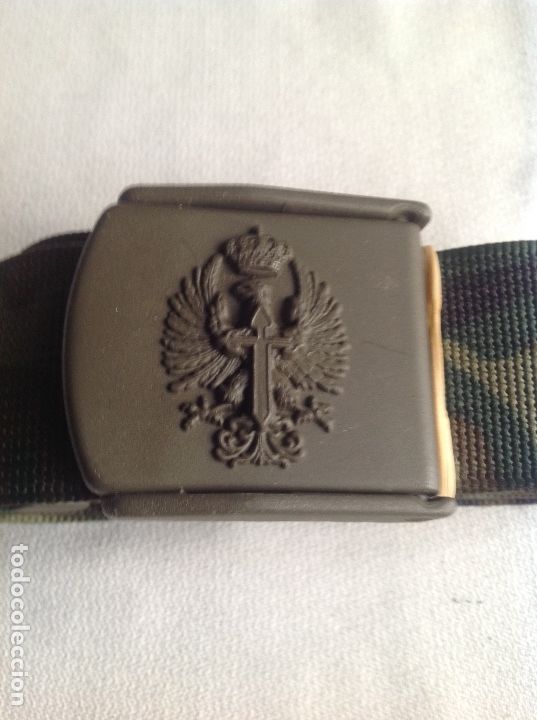 Militaria: CINTURON MILITAR EJ&Eacute;RCITO TIERRA DE FAENA - Foto 1
