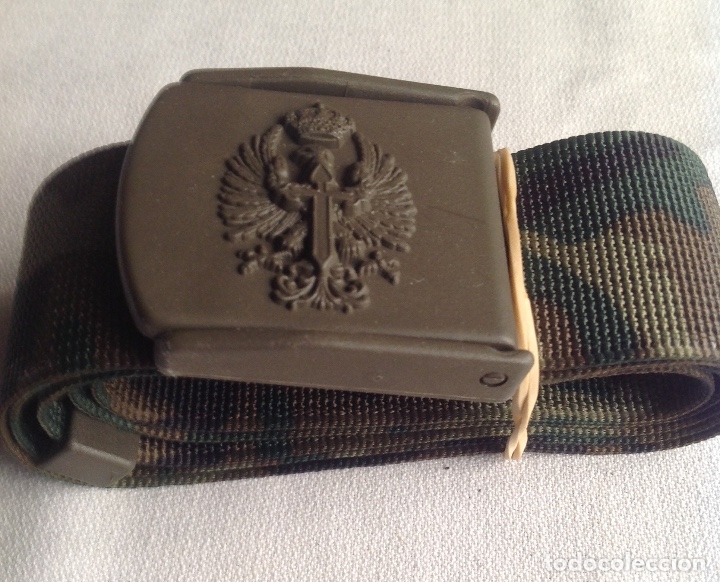 Militaria: CINTURON MILITAR EJ&Eacute;RCITO TIERRA DE FAENA - Foto 3
