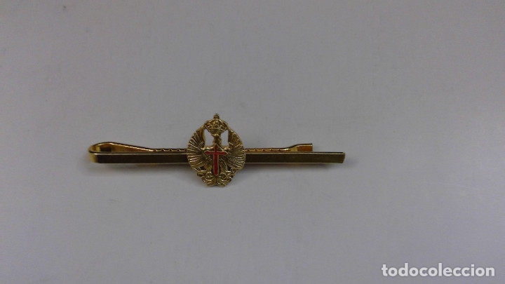 Militaria: PASACORBATAS ESCUDO DEL EJERCITO TIERRA - Foto 1