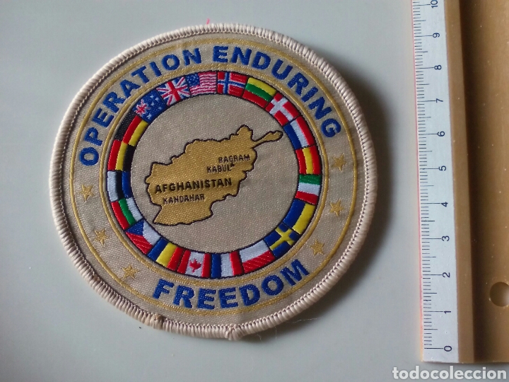 Militaria: PARCHE OPERATION ENDURING FREEDOM - Foto 1