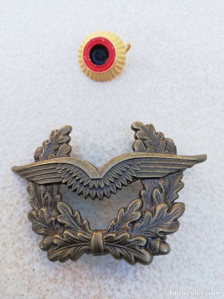 Militaria: Insignias gorra luftwaffe - Foto 1