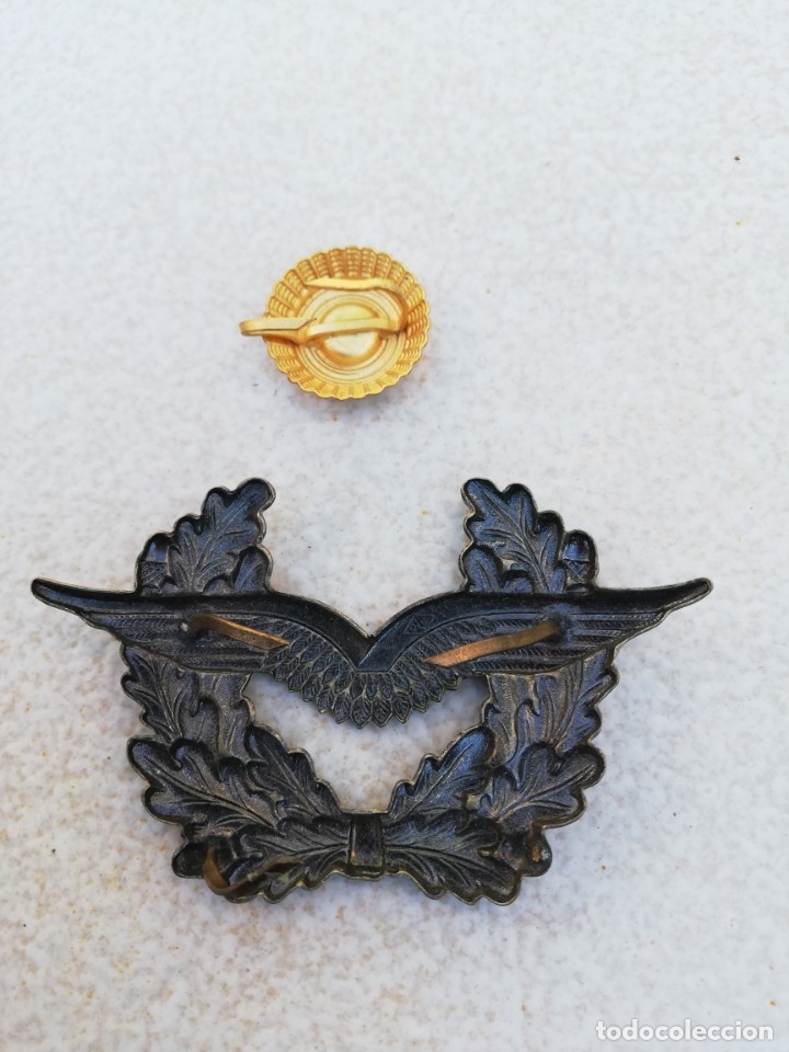 Militaria: Insignias gorra luftwaffe - Foto 2