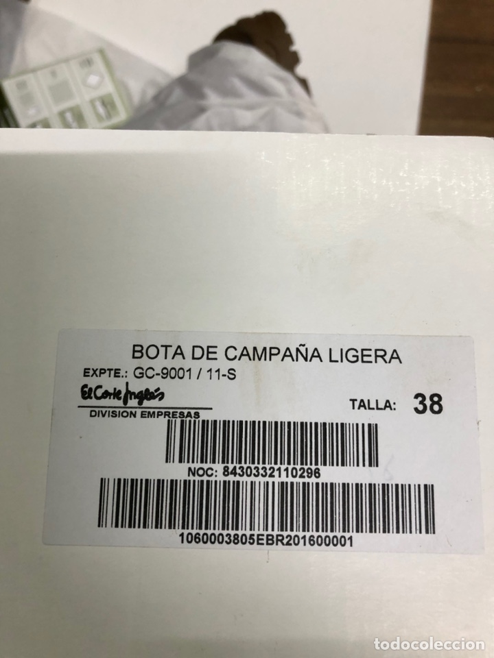 Militaria: BOTAS DE CAMPA&Ntilde;A LIGERA. 38 - Foto 2