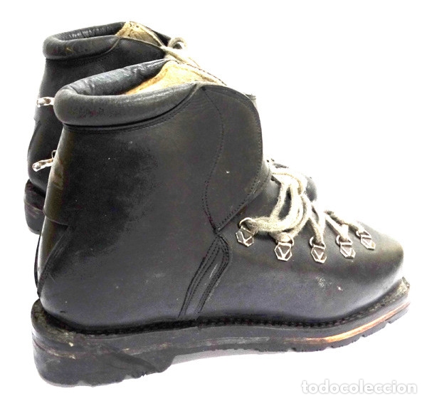 Ejercito español: antiguas botas de esquiar año - Vendido en Venta Directa  - 182198691