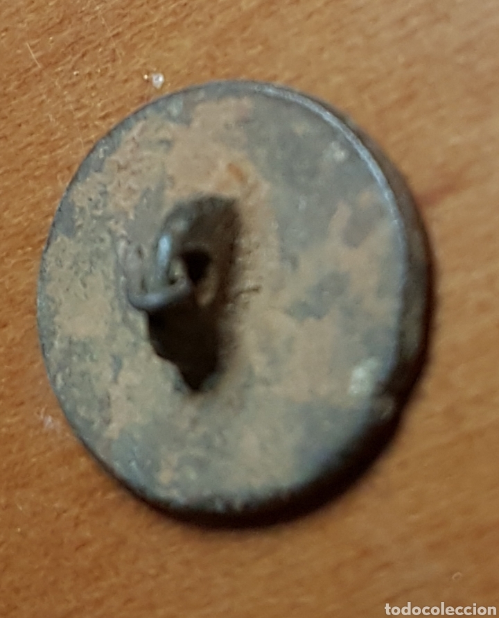 Militaria: Raro bot&oacute;n Alfonso XII - Foto 2