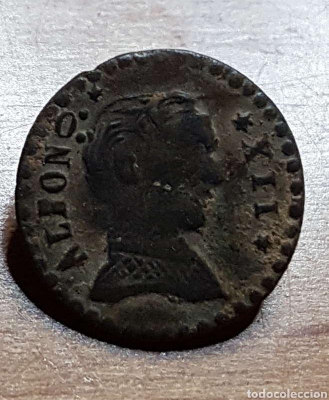 Militaria: Raro bot&oacute;n Alfonso XII - Foto 1
