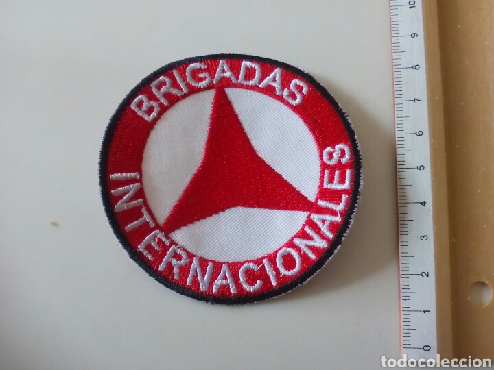 Militaria: PARCHE BRIGADAS INTERNACIONALES - Foto 1
