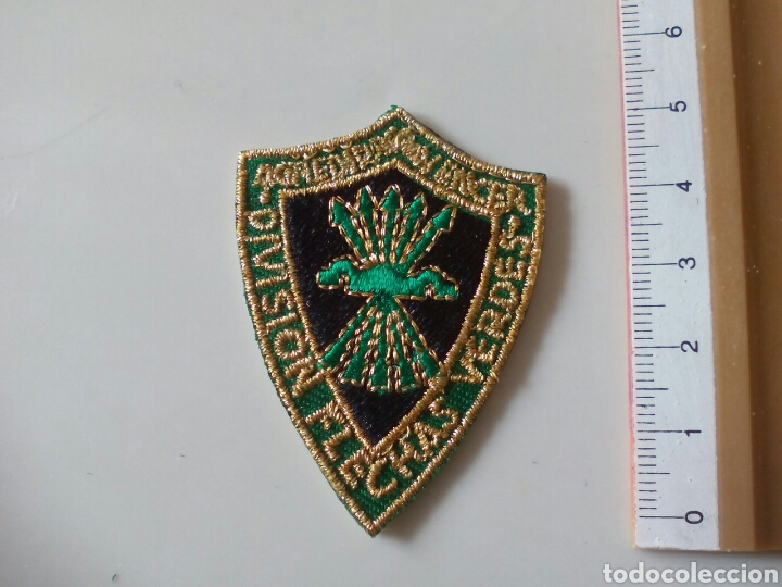 Militaria: PARCHE DIVISION FLECHAS VERDES - Foto 1
