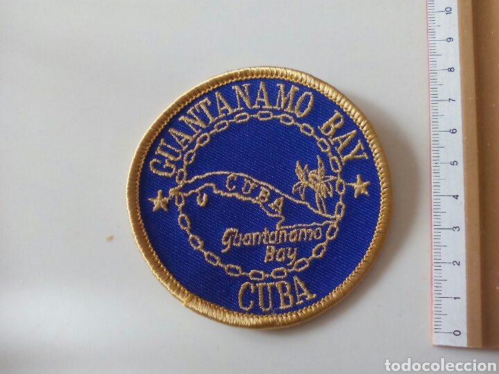 Militaria: PARCHE GUANTANAMO CUBA - Foto 1