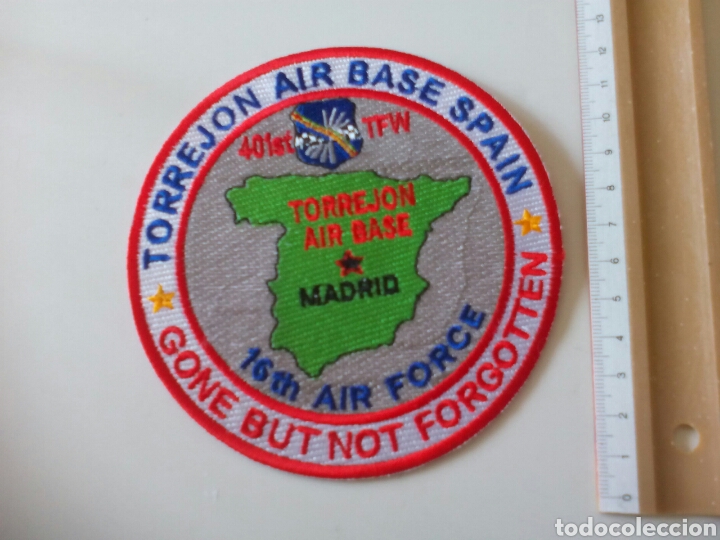 Militaria: PARCHE BASE A&Eacute;REA DE TORREJ&Oacute;N - Foto 1