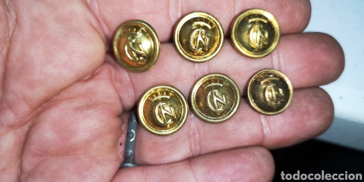Militaria: 6 botones peque&ntilde;os a identificar - Foto 1