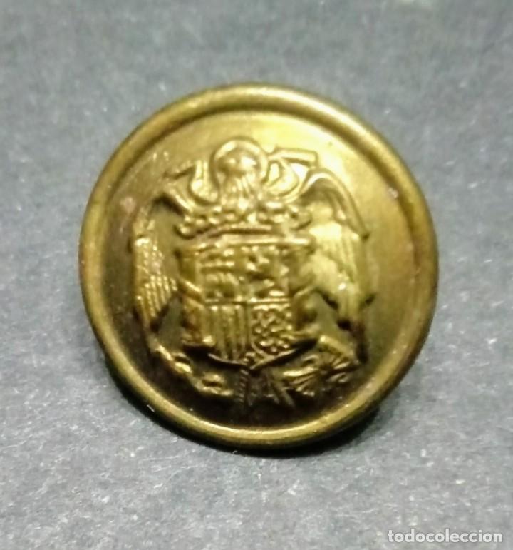 Militaria: Par de botones peque&ntilde;os &eacute;poca de Franco - Foto 3