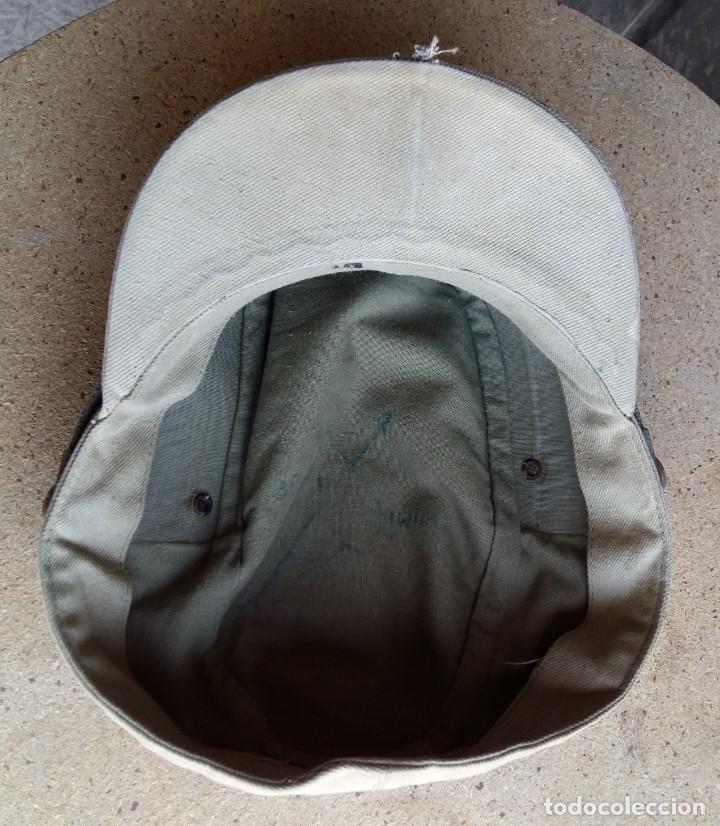 Militaria: Gorra de faena de Cabo, 52 cm de per&iacute;metro interior - Foto 3