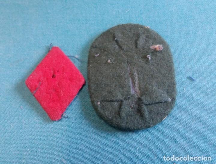 Militaria: 2 bases para distintivos - Foto 1