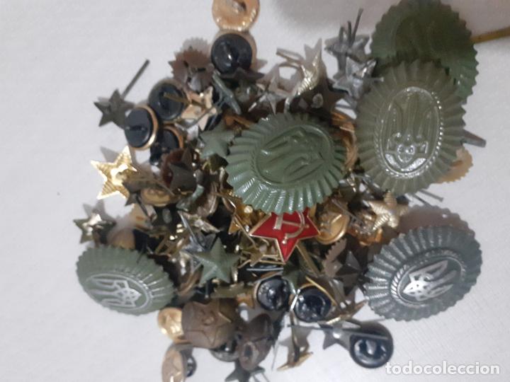 Militaria: Lote de escaparelas i botones soviéticas i ucranianas.URSS - Foto 2 - 192362646
