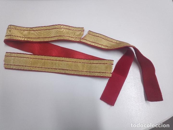 Militaria: CINTO MILITAR DE GALA CORTADO - Foto 1