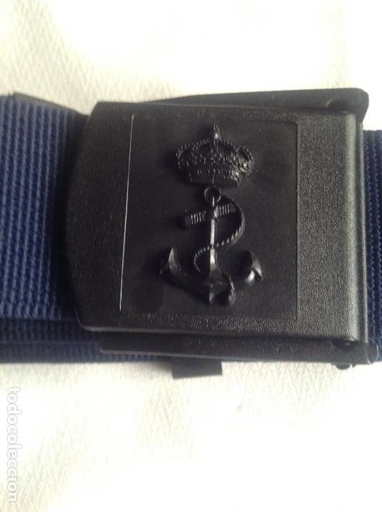 Militaria: CINTURON AZUL MARINA DE FAENA - Foto 4