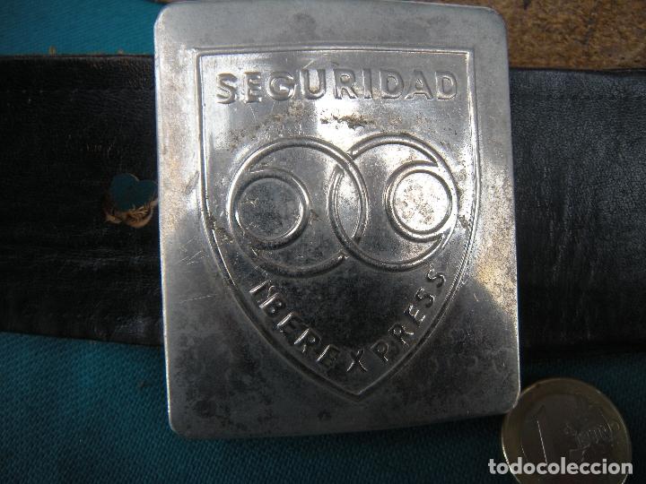 Militaria: CINTURON CON HEBILLA IBEREXPRESS - Foto 1