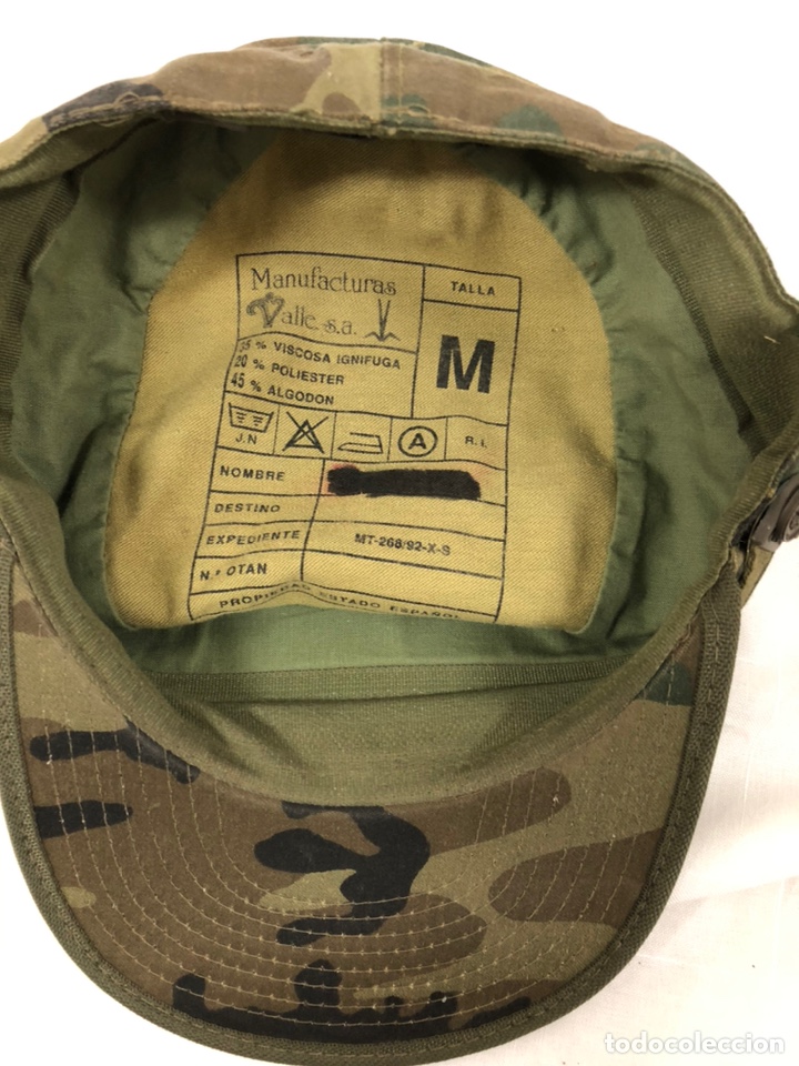 Militaria: GORRA EJERCITO DE TIERRA. Talla M. - Foto 2