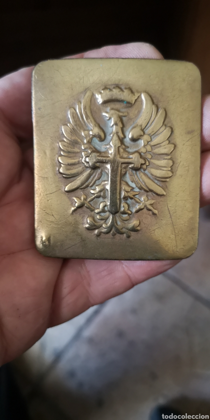 Militaria: Hebilla del Ej&eacute;rcito de Tierra tropa - Foto 1