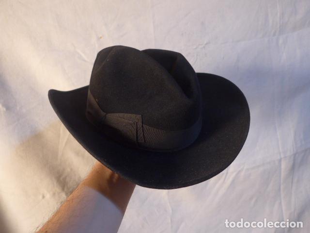 antiguo sombrero de caballero de años 30-40-50, - Compra venta en