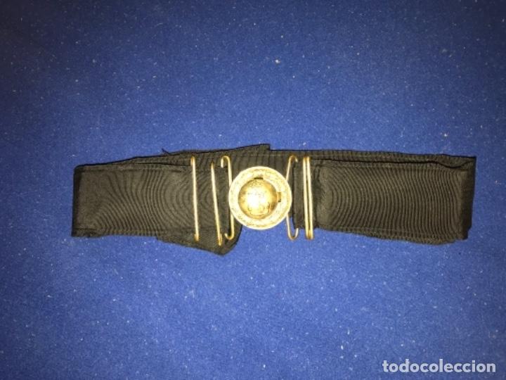 Militaria: CINTUR&Oacute;N DE GALA DE LA MARINA ARMADA COMPLETO - Foto 1