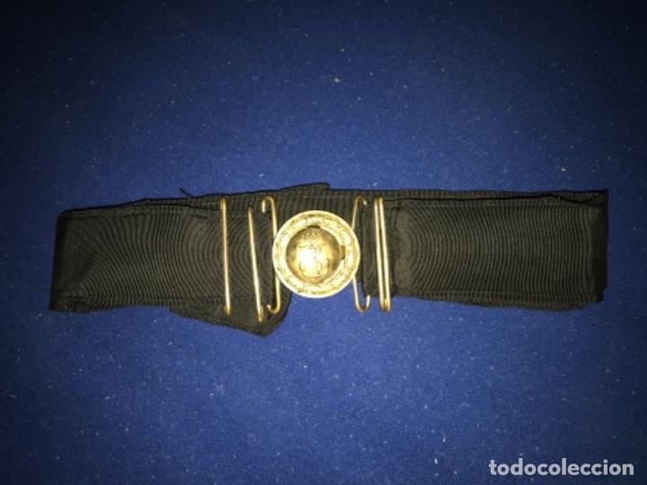 Militaria: CINTUR&Oacute;N DE GALA DE LA MARINA ARMADA COMPLETO - Foto 3