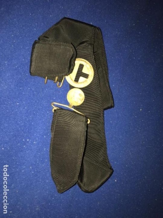 Militaria: CINTUR&Oacute;N DE GALA DE LA MARINA ARMADA COMPLETO - Foto 6
