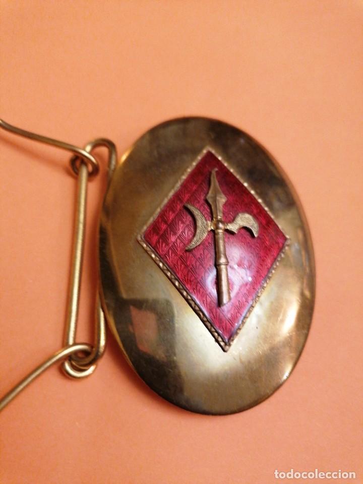 Militaria: Hebilla alabardero - Foto 1
