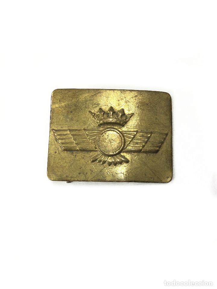 Militaria: HEBILLA EJERCITO DEL AIRE EPOCA DE FRANCO - Foto 1