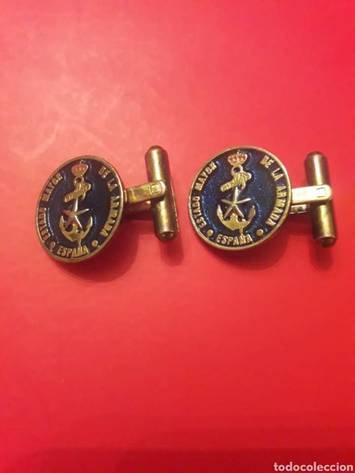 Militaria: Gemelos, Estado Mayor de la Armada - Foto 1