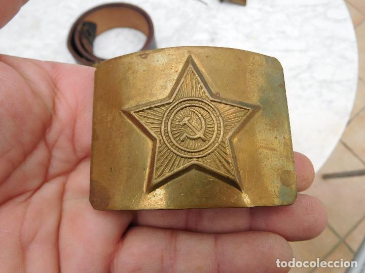 Militaria: Hebilla de cintur&oacute;n de la Uni&oacute;n Sovi&eacute;tica - Foto 1