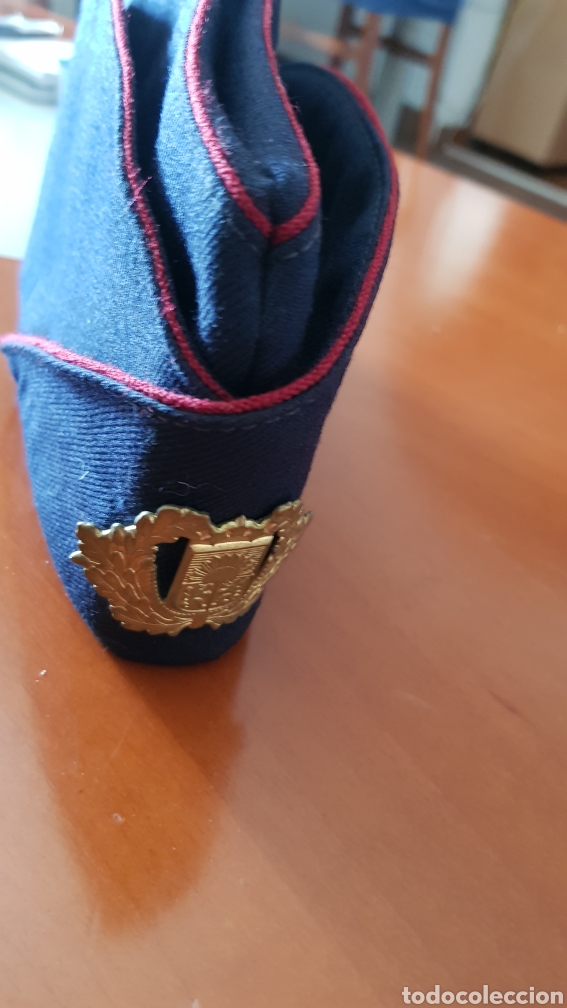 Militaria: Gorra tipo platano letonia - Foto 2
