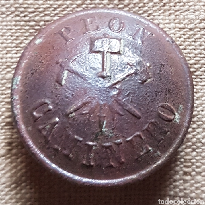 Militaria: Boton 2 Peon Caminero - Foto 1
