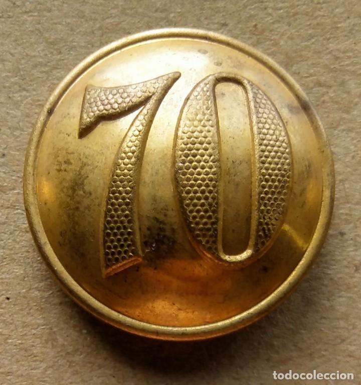 Militaria: BOT&Oacute;N INFANTER&Iacute;A DE LINEA 70 - Foto 1