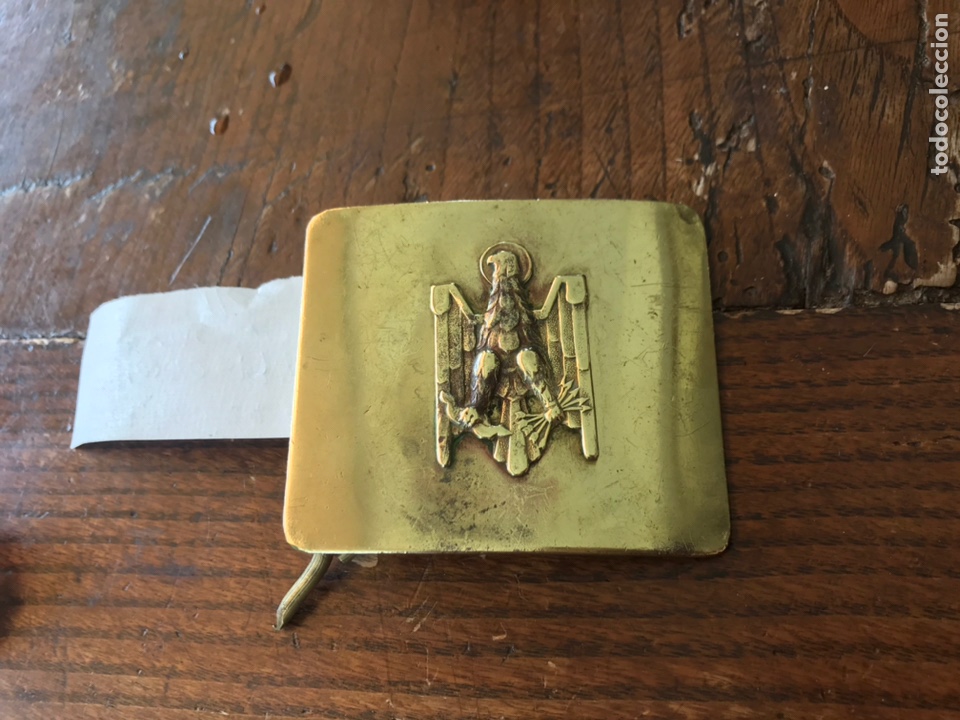Militaria: Hebilla polic&iacute;a armada - Foto 2