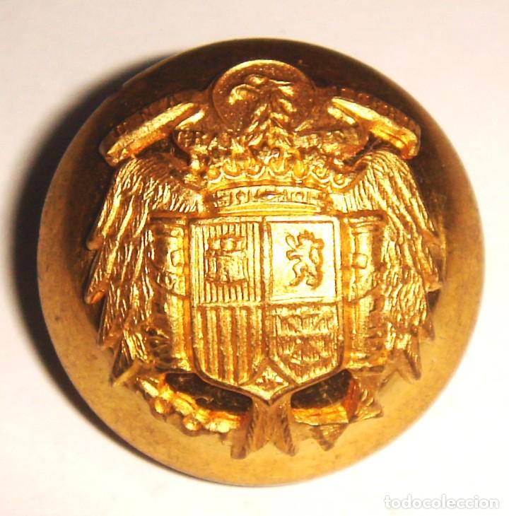 Militaria: boton jerarca de la falange - Foto 1