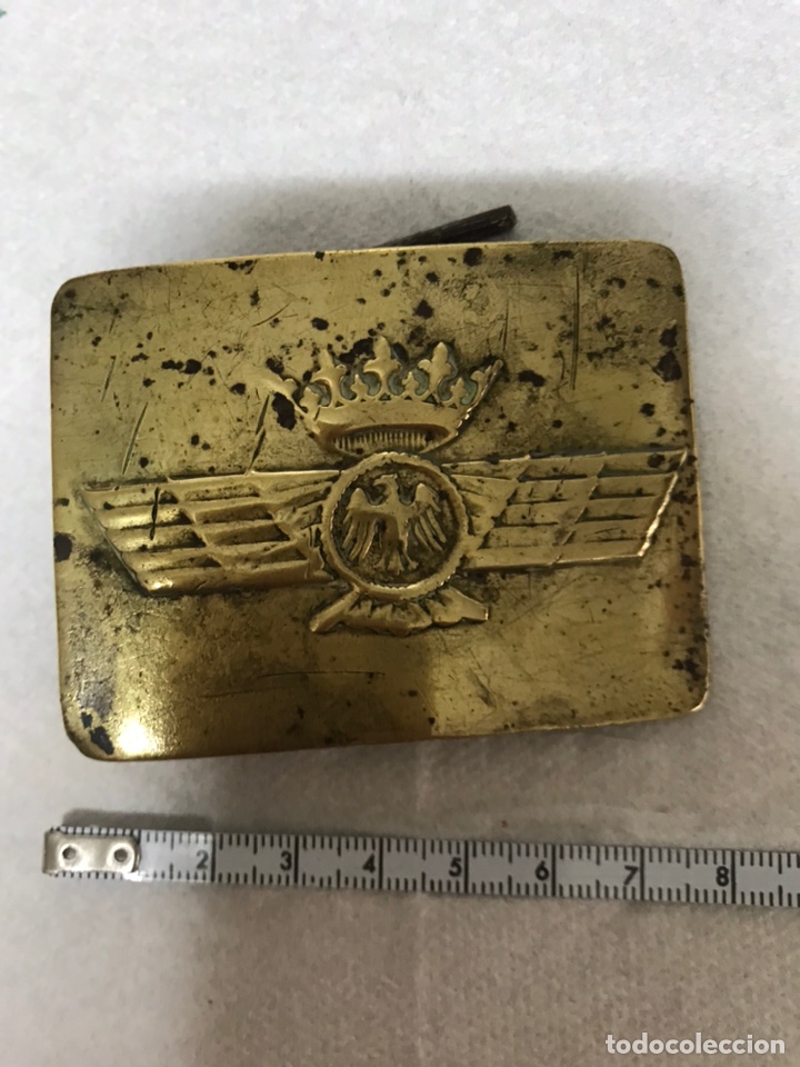 Militaria: Hebilla militar del ej&eacute;rcito de aviaci&oacute;n - Foto 3