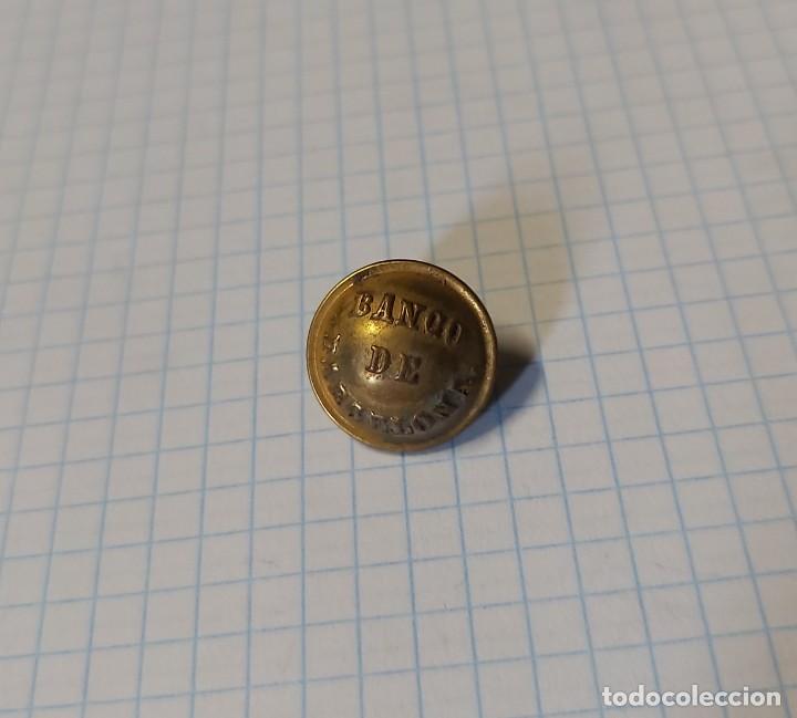 Militaria: Bot&oacute;n del Banco de Barcelona, 15 mm - Foto 1