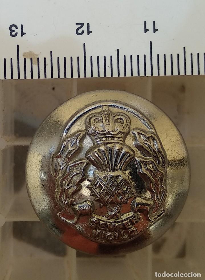 Militaria: boton escocia grande - Foto 1