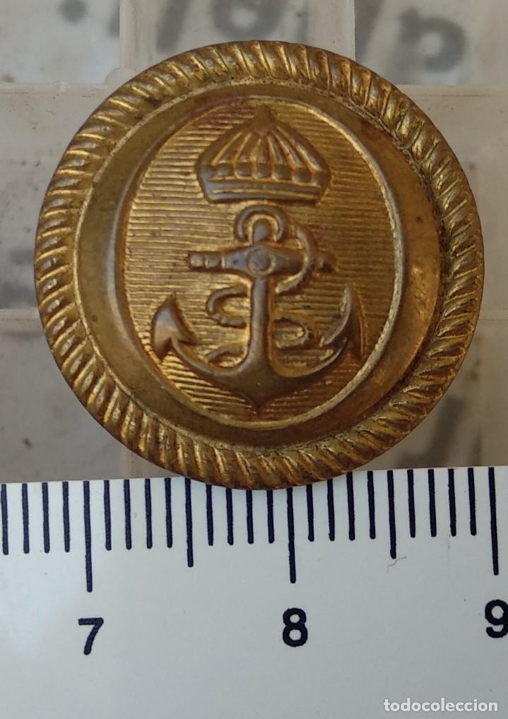 Militaria: boton marina - Foto 1