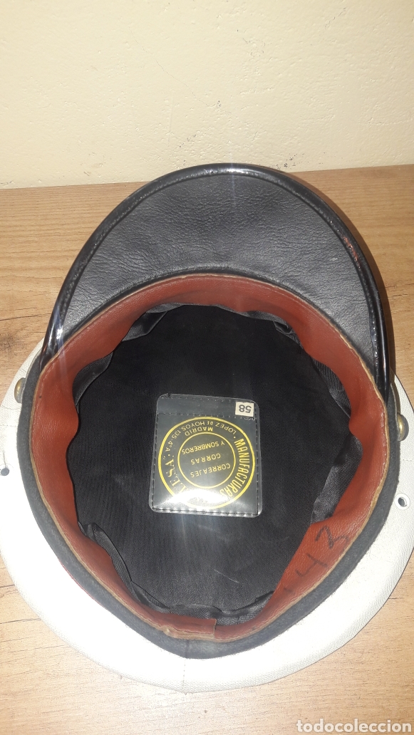 Militaria: Gorra de plato - Foto 5