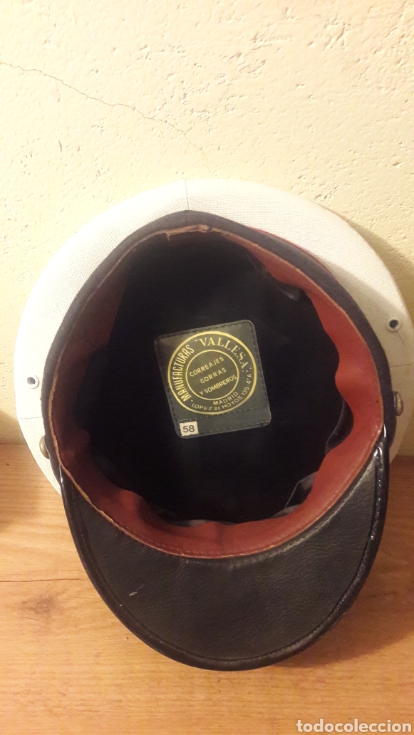 Militaria: Gorra de plato - Foto 6