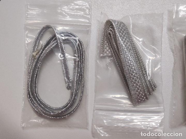 Militaria: CUATRO CINTAS COLOR PLATA - Foto 3